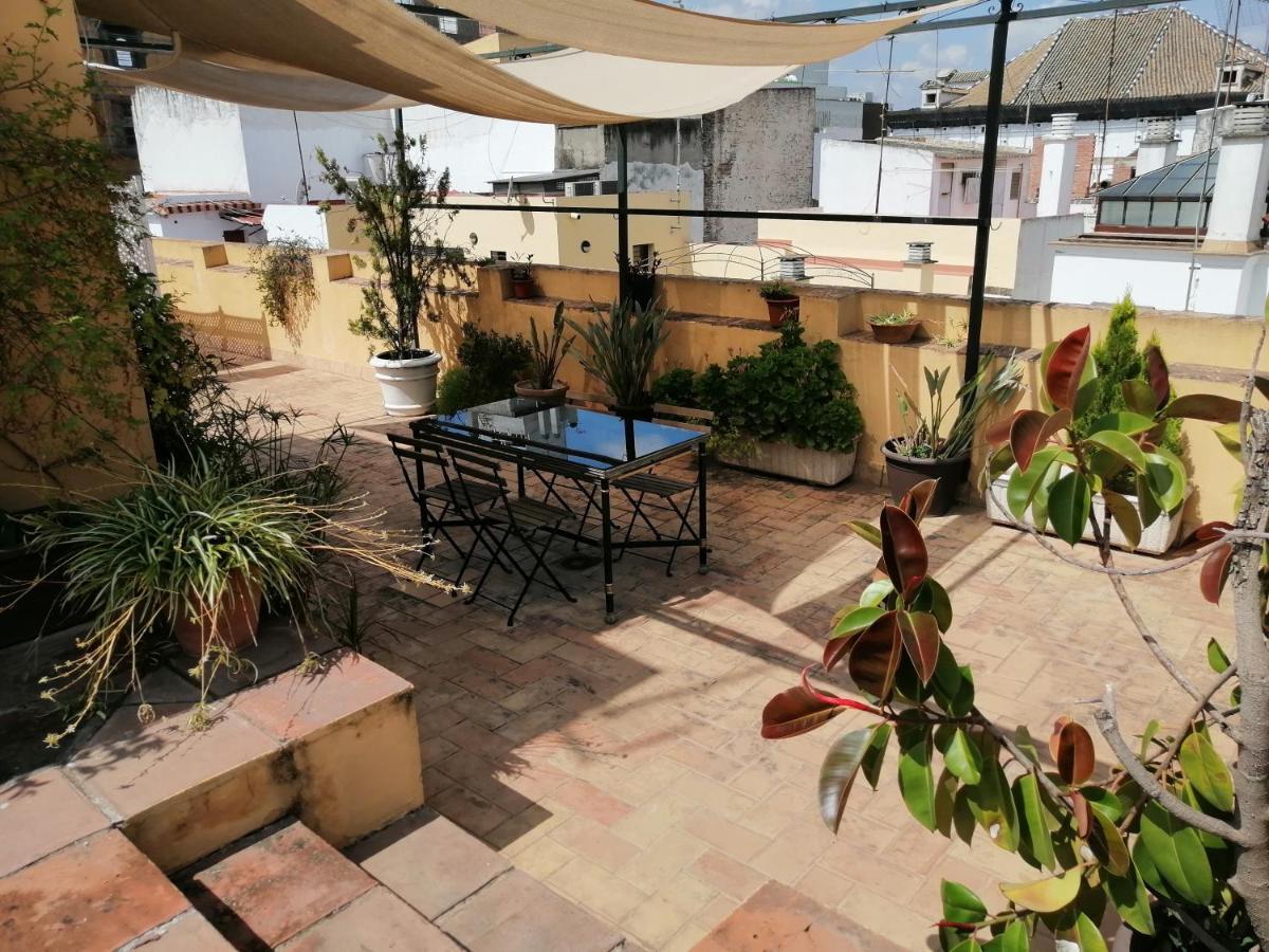 Apartamento Tourist House Trajano Terraza-Piscina Sevilla Exterior foto