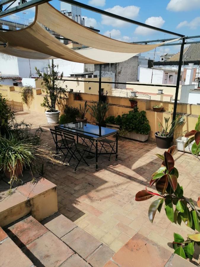 Apartamento Tourist House Trajano Terraza-Piscina Sevilla Exterior foto